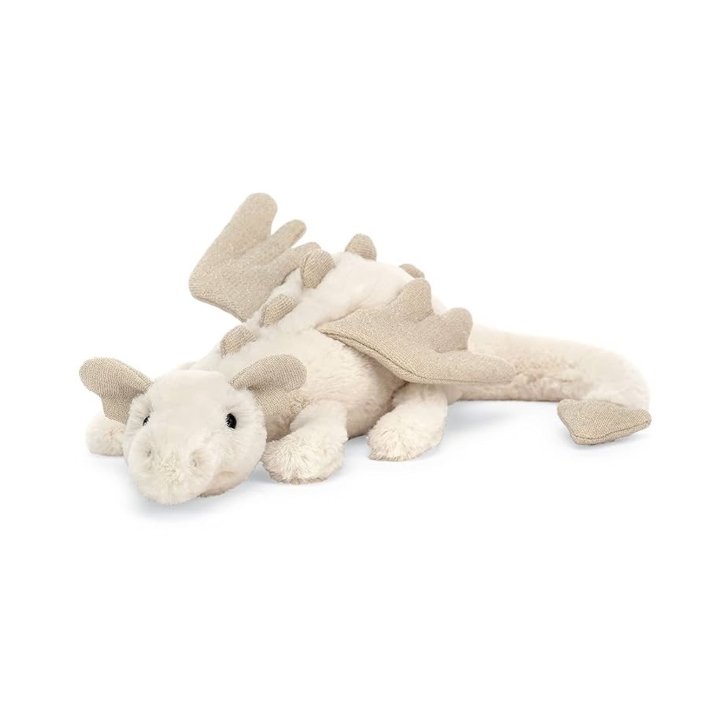 NWT Jellycat Snow Dragon Toy Large